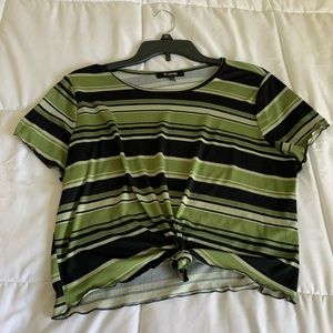 Green Striped T-Shirt